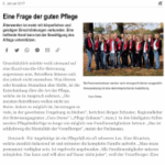 Zeitungsausschnitt Vorarlberger Tageszeitung Jänner 2017